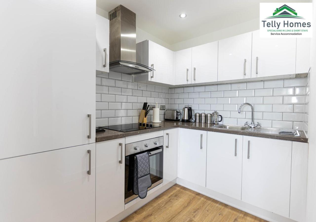 5 Percent Off Weekly And 20 Percent Off Monthly Bookings - Marigold Unit At Telly Homes Limited Birmingham City Centre -2 Bedroom Apartment, Free Wifi Εξωτερικό φωτογραφία