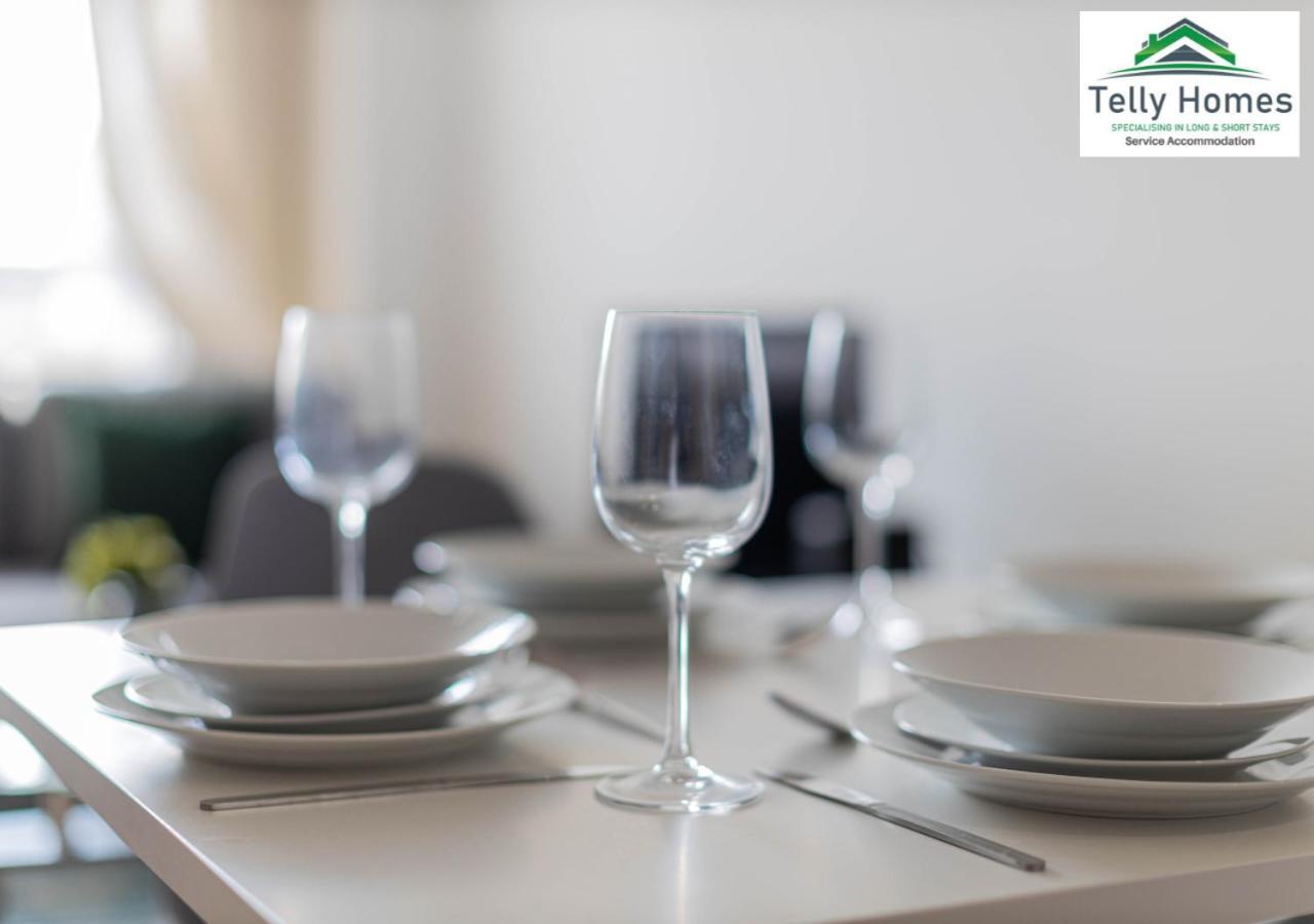 5 Percent Off Weekly And 20 Percent Off Monthly Bookings - Marigold Unit At Telly Homes Limited Birmingham City Centre -2 Bedroom Apartment, Free Wifi Εξωτερικό φωτογραφία