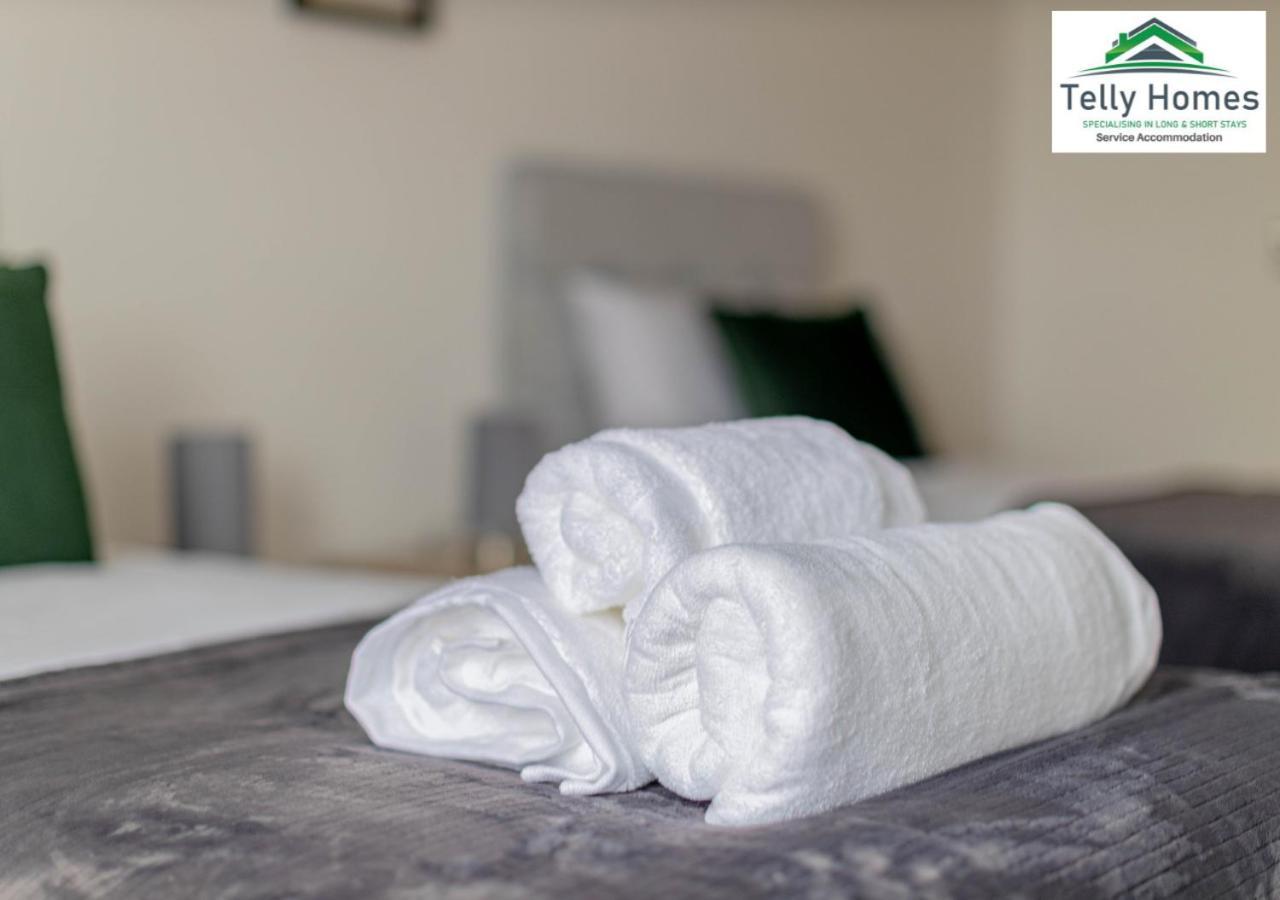 5 Percent Off Weekly And 20 Percent Off Monthly Bookings - Marigold Unit At Telly Homes Limited Birmingham City Centre -2 Bedroom Apartment, Free Wifi Εξωτερικό φωτογραφία