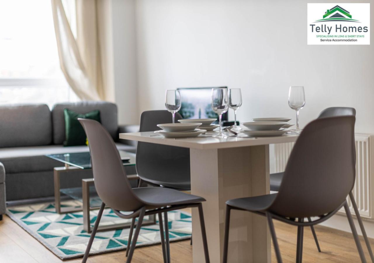 5 Percent Off Weekly And 20 Percent Off Monthly Bookings - Marigold Unit At Telly Homes Limited Birmingham City Centre -2 Bedroom Apartment, Free Wifi Εξωτερικό φωτογραφία